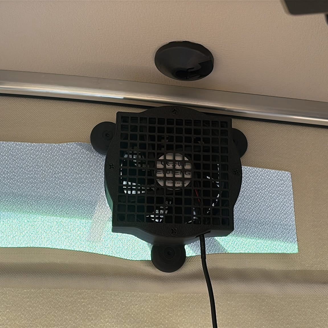 Magnetic USB Fan for Pop-Top Camper Vans