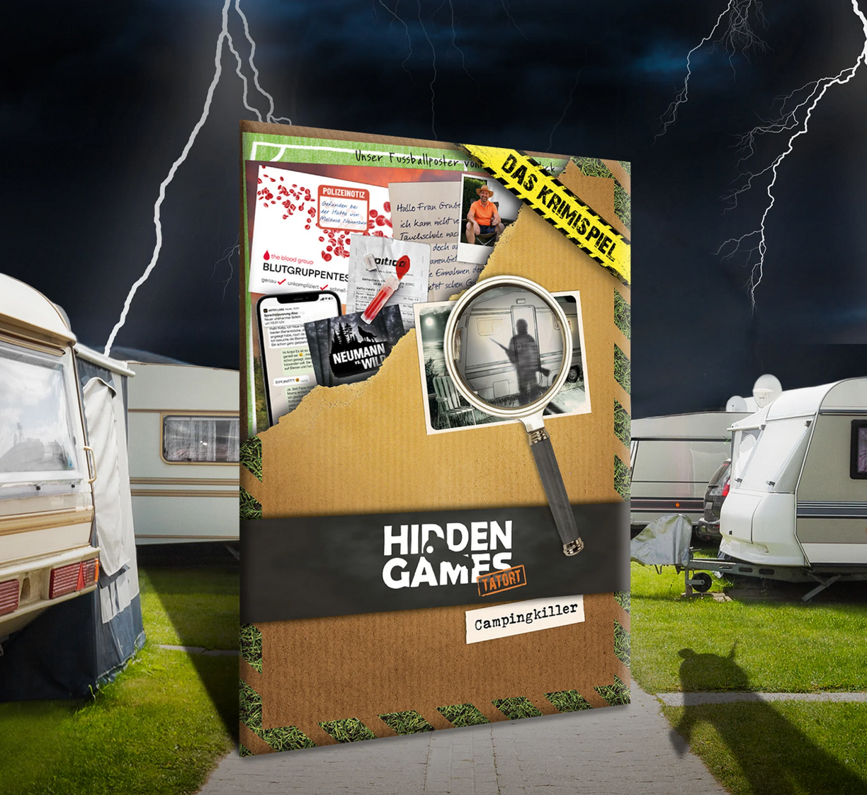 Campingkiller - der Camping Escaperoom für unterwegs