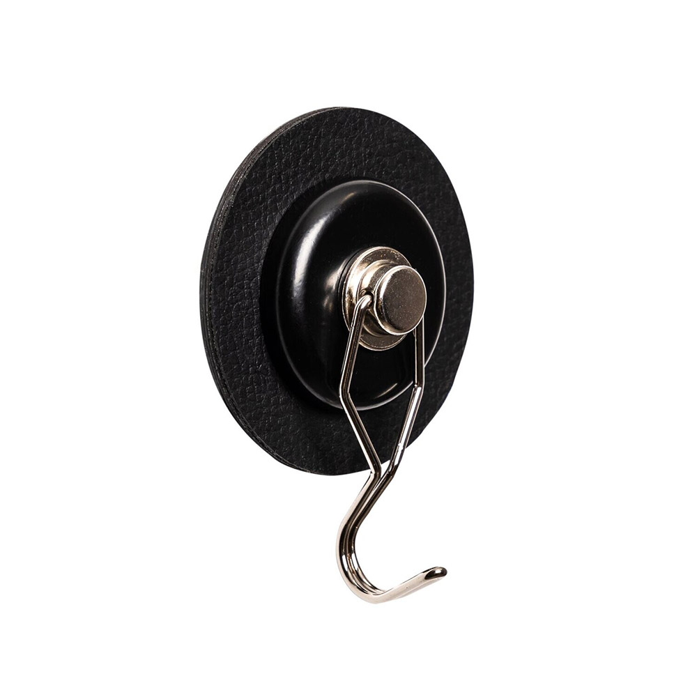 SILWY Magnet-Haken THE ONE inkl. Pad SCHWARZ SILWY Magnet-Haken THE ONE inkl. Pad SCHWARZ