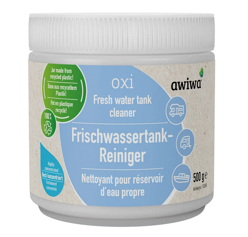Awiwa Frischwassertankreiniger auf Sauerstoffbasis