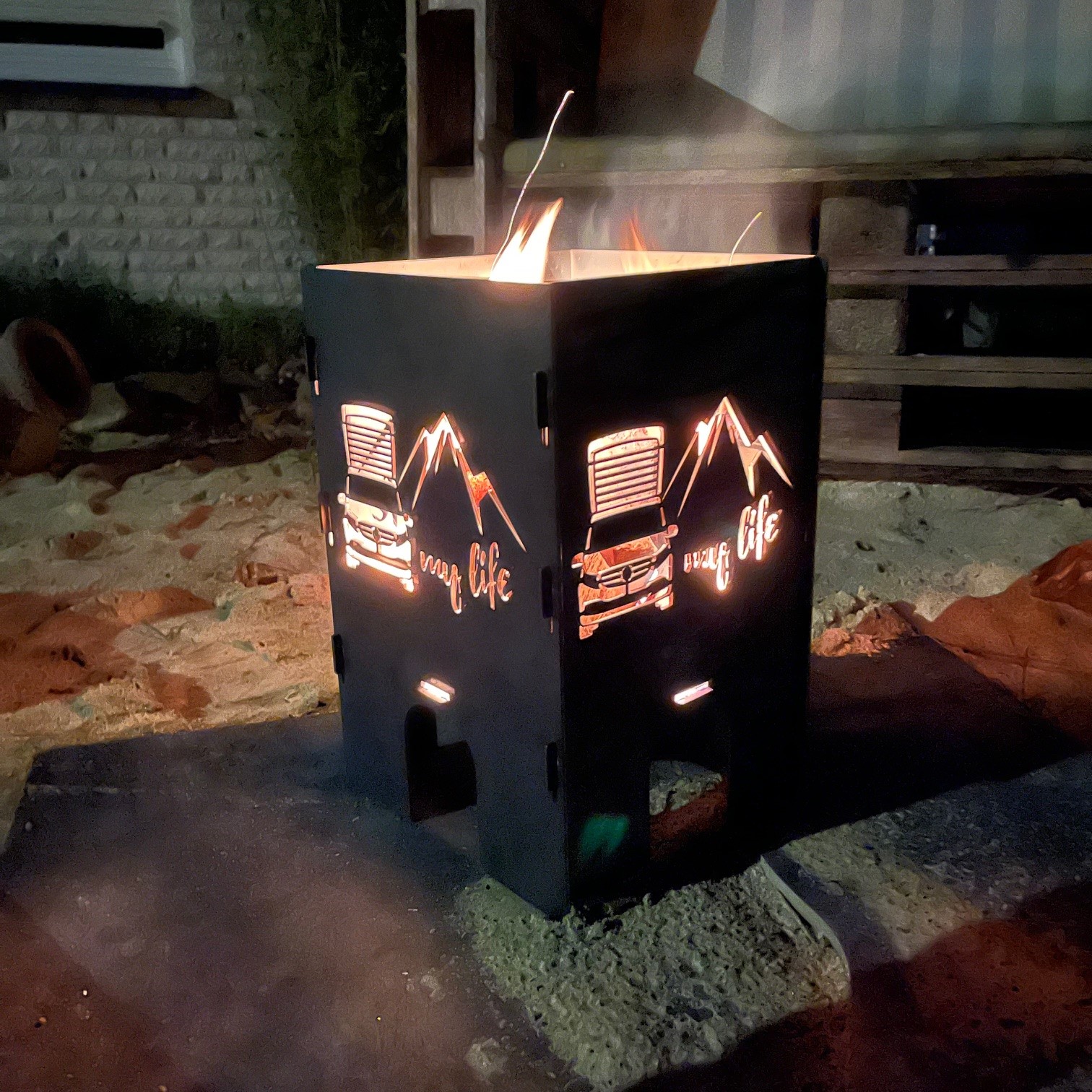 MP my life Feuertonne "Camper" Steckbar aus Cortenstahl MP my life Feuertonne "Camper" Steckbar aus Cortenstahl