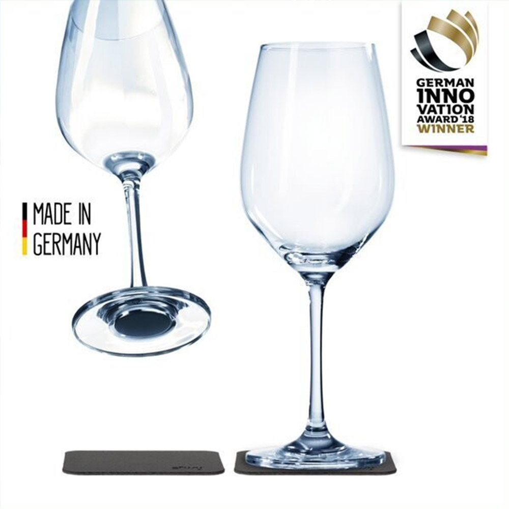 SILWY Magnetic Crystal Glasses WINE (Set of 2)