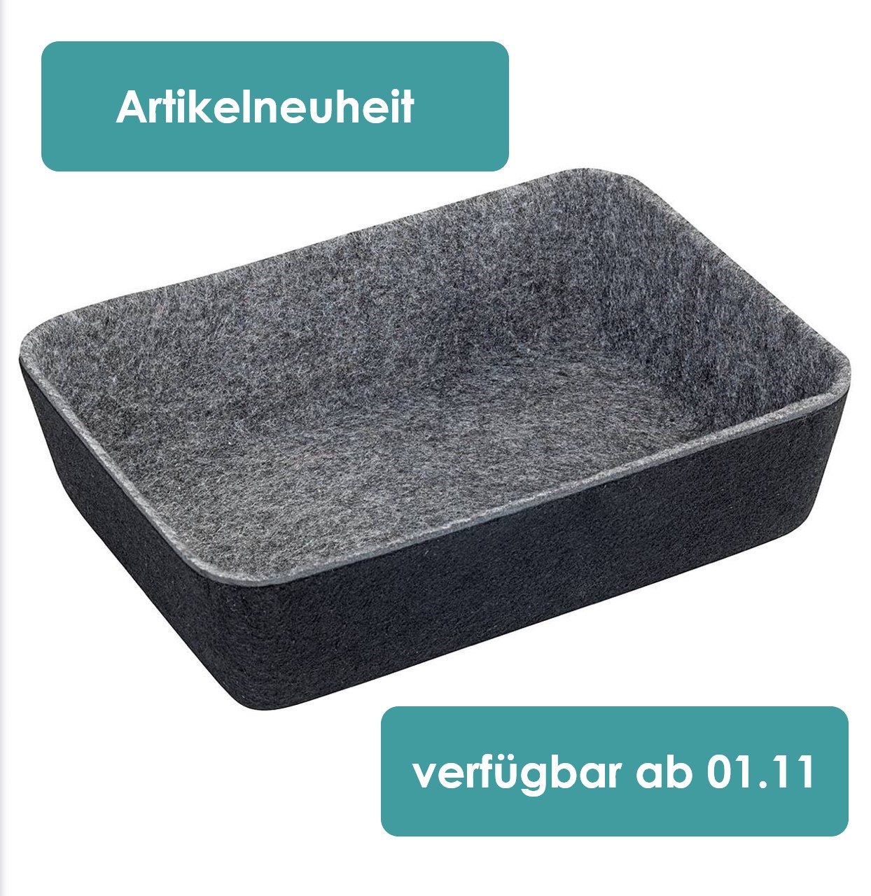 Filzboxen für den versteckten Bereich unter der Besteckschublade im Marco Polo Filzboxen für den versteckten Bereich unter der Besteckschublade im Marco Polo