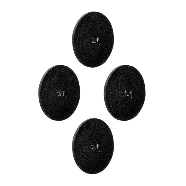 SILWY Metall-Nano-Gel-Pads (4er-Set) 6.5cm SCHWARZ SILWY Metall-Nano-Gel-Pads (4er-Set) 6.5cm SCHWARZ