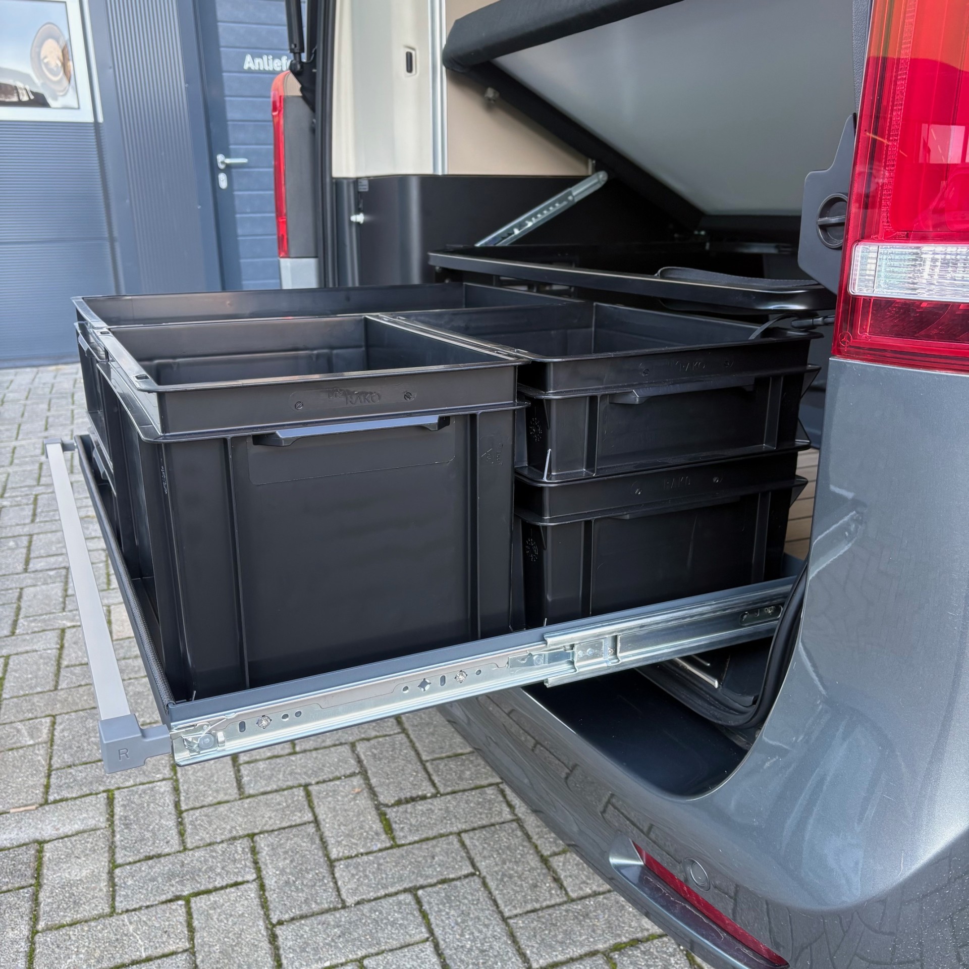 Staukästen / Stauboxen / Stapeboxenset für den Heckauszug "Slide 60"