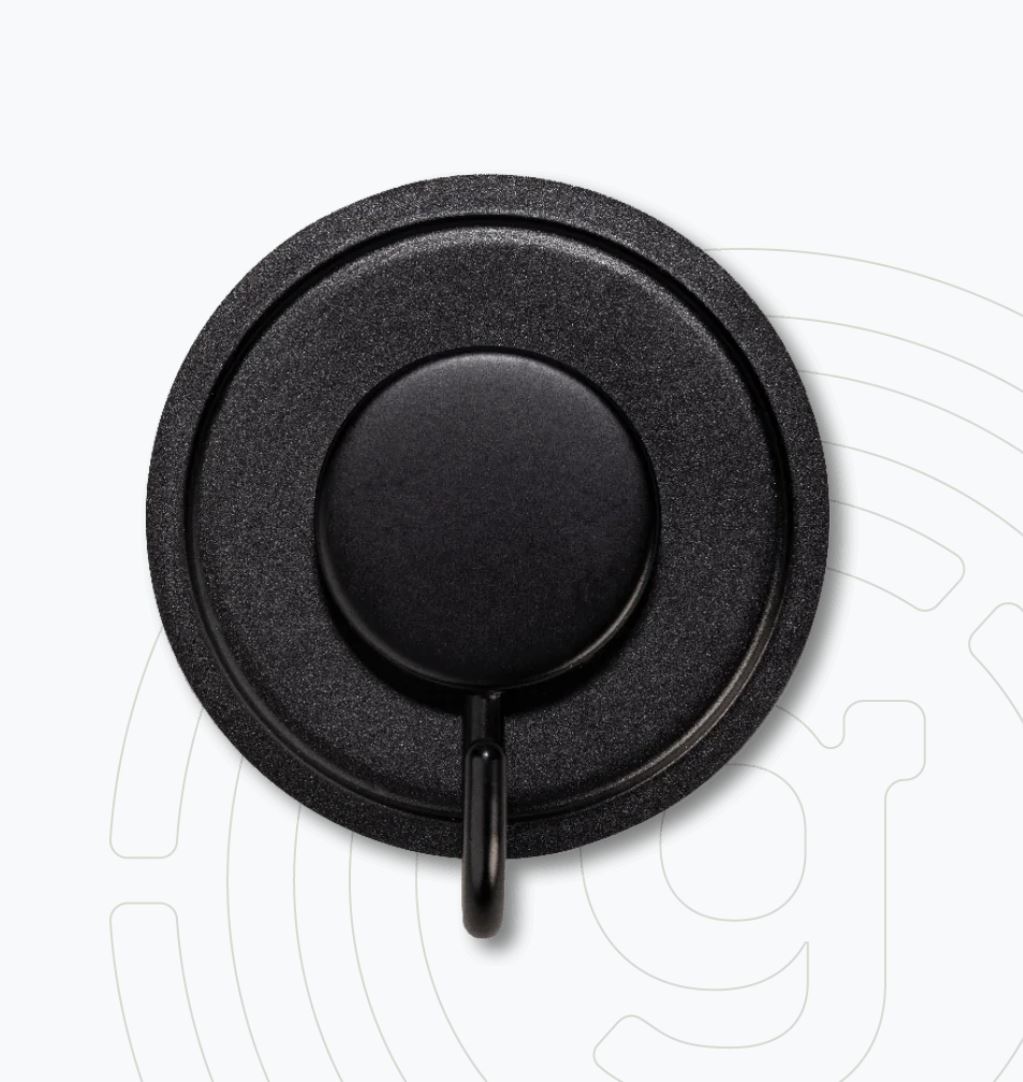 Gelmags Magnetic Hook "Hold On" incl. Flexigel Pad black